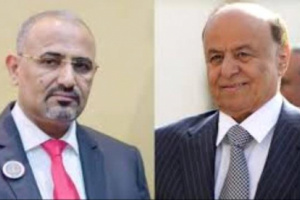 باتصال هاتفي .. الرئيس هادي يعزي الرئيس الزبيدي بوفاة نجل شقيقة مالك الزبيدي