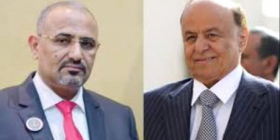 باتصال هاتفي .. الرئيس هادي يعزي الرئيس الزبيدي بوفاة نجل شقيقة مالك الزبيدي
