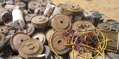 مركز الملك سلمان للإغاثة ينتزع 1.250 لغماً
