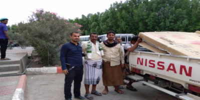  مكتب الشباب والرياضة بمسيمير لحج يتسلم أدوات ومستلزمات رياضية مقدمة من الشركة الوطنية للأسمنت