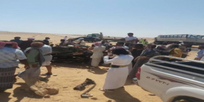  حادث مروري في ثمود يوقع 8 وفيات والمواطنين يطالبون بإخراج قوات العسكرية الأولى