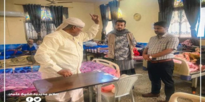 مدير مديرية الشيخ_عثمان يتفقد دار العجزة والمسنين