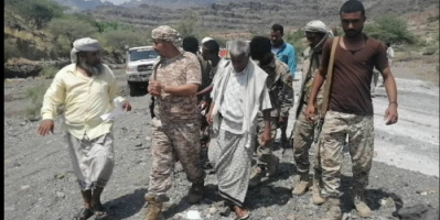 قائد اللواء الخامس دعم وإسناد يتفقد عدد مواقع أعمال مشاريع ويعد يتجاوز اي إشكاليات 