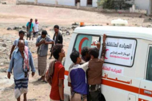  هلال الإمارات يوزع اغاثة في رضوم شبوة والعيادة المتنقلة تواصل خدماتها في بروم ميفع حضرموت
