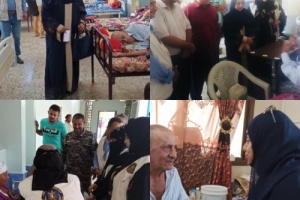 دائرة حقوق الإنسان تتفقد أوضاع نزلاء دار المسنين في العاصمة عدن 
