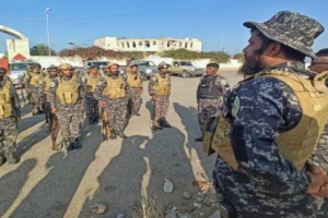 قوات حماية المنشآت تدعم جبهات الضالع بقافلة مساعدات