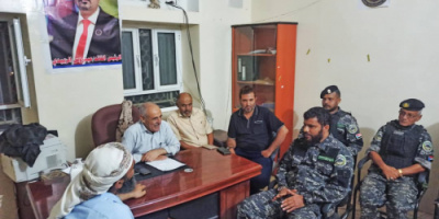 قوات حماية المنشآت تدعم جبهات الضالع بقافلة مساعدات