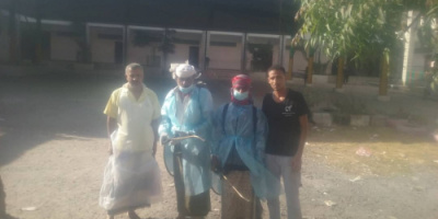 مجلس إنتقالي نشام بالضالع يدشن عملية الرش بالمبيدات الحشرية لمكافحة كورونا  