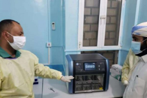 بدء العمل بوحدة فحص كورونا في منفذ الوديعة