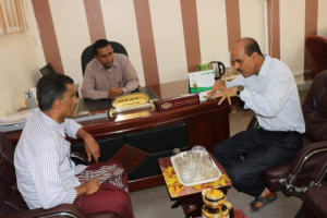  قيادة انتقالي حضرموت تتفقد مجمع كليات جامعة حضرموت وتطلع على سير الامتحانات