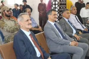 المحافظ احمد لملس  يفتتح مدارس عدن البريطانية الحديثة في مدينة إنماء