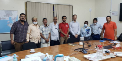 لقاء يجمع القيادة العامة لألوية المقاومة الجنوبية ببعثة الصليب الأحمر في عدن