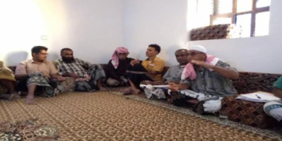 قيادة انتقالي مديرية ساه تشهر مركز راوك وتمران