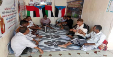 تنفيدية انتقالي مديرية الديس الشرقية تقر برنامج نزول ميداني للمرافق الحكومية