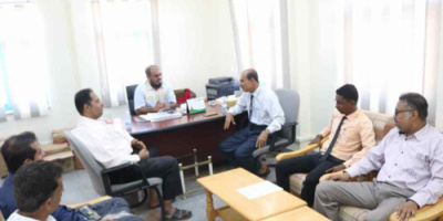 قيادة انتقالي حضرموت تتفقد كلية الهندسة والبترول بجامعة حضرموت