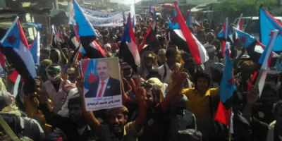 أبين : مسيرة جماهيرية بالمحفد في ذكرى ثورة 14 اكتوبر 