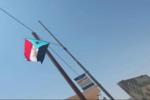 احتفاءً بذكرى أكتوبر..شباب حضرموت الاحرار بالوادي يرفعون ويرسمون الاعلام الجنوبية وصور القيادة في أحياء ومدن الوادي