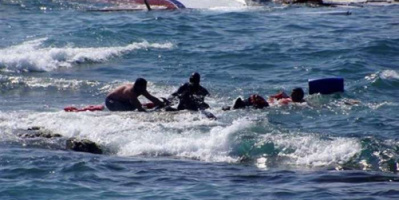 غرق مهاجرين أفارقة عائدين من اليمن قبالة سواحل جيبوتي 