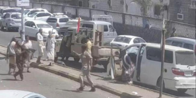 الأجهزة الأمنية تضبط طقم عسكري اعتدى على مواطن بالعاصمة عدن 