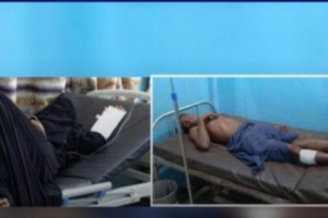  إصابة مدنيان بينهما امرأة إثر استهداف للحوثيين على حيس الحديدة