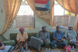 وفد إنتقالي المهرة يتفقد الأداء التنظيمي للهيئات المحلية بقشن