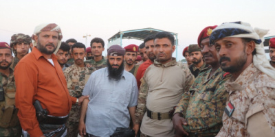 قيادة الدعم والإسناد تكرم قائد وأفراد نقطة دوفس