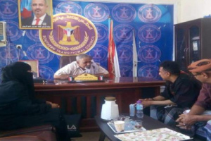  نائب رئيس القيادة المحلية لانتقالي حضرموت يلتقي الفنان الحوثري