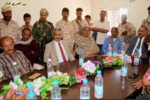 بحضور الصلاحي والنوبي والشعيبي تدشين افتتاح كلية العلوم الطبية التطبيقية فرع ردفان. 