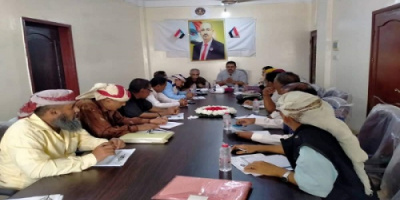 إنتقالي لحج يبحث التهديدات الإخوانية والحوثية للمحافظة