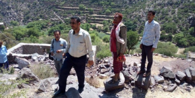 مدير عام مكتب الأوقاف والإرشاد بمحافظة الضالع يزور مديرية جحاف 