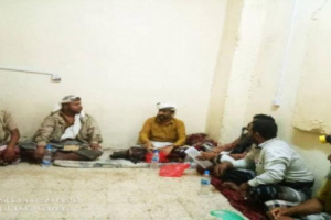  الحزام الأمني بلودر يحدد سعر البترول والديزل في المديرية