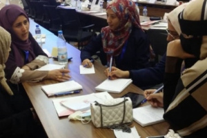ورشة تعريفية للمجموعة النسوية - المسار الثاني ضمن مشروع المرأة والسلام