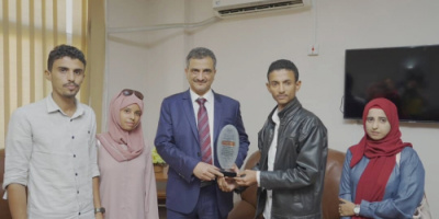 لملس يستقبل فريق  فيلم (برهوت) ويشيد بجهودهم المتميزة