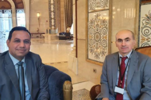 ممثل الشؤون الخارجية للإنتقالي يلتقي بنائب السفير الفرنسي لمناقشة مستجدات إتفاق الرياض