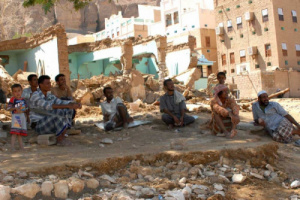 "مانهاتن" اليمن تقع ضحية الأمطار بعد نجاتها من الحرب