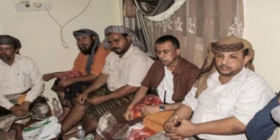 قائد الدعم والإسناد يزور منزل الشاب ياسين فدعق