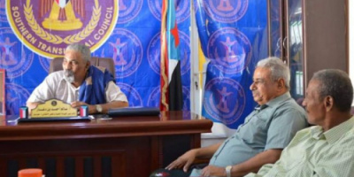 رئيس انتقالي حضرموت ونائبه يلتقيان الشخصية السياسية محمد عبدالله الحامد