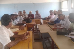 مدير تربية خنفر يبحث مع رؤساء فرق المتابعة اثر التعليم النشط في خنفر