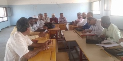 مدير تربية خنفر يبحث مع رؤساء فرق المتابعة اثر التعليم النشط في خنفر
