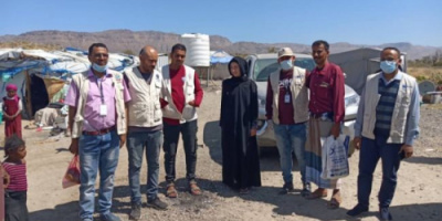  "ميكال" مديرة تطوير البرامج في منظمة اكتد تزور الوحدة التنفيذية للنازحين بـقعطبة 