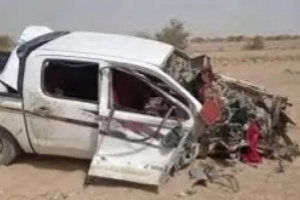 لغم حوثي يودي بحياة امرأة وجرح 6 من أسرة واحدة في الجوف 