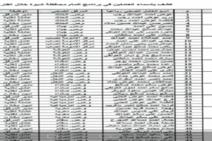 بالاسماء .. وثيقة مسربة تكشف عن فساد هائل في صحة نصاب بشبوة (تفاصيل)