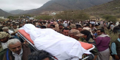 بموكب جنائزي مهيب.. الضالع تودع الشهيد حاشد ريشان إلى مثواه الأخير