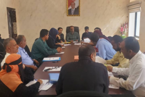 مدير عام مديرية خور مكسر يترأس الاجتماع الدوري للمكاتب التنفذية 