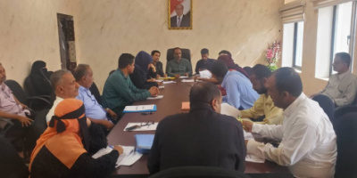 مدير عام مديرية خور مكسر يترأس الاجتماع الدوري للمكاتب التنفذية 