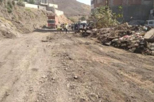 انطلاق أعمال تأهيل خط سير الحبيلين ـ حبيل الجبر