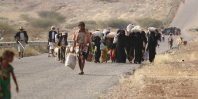 خلال 2020.. نزوح 167 ألف شخص من اليمن