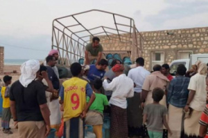 "خليفة الإنسانية" تلبي إحتياجات 3 مناطق في سقطرى من الغاز