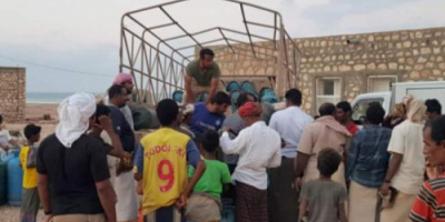 "خليفة الإنسانية" تلبي إحتياجات 3 مناطق في سقطرى من الغاز