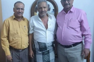 بتكليف من الرئيس الزُبيدي.. الجعدي وحُميد يطمئنان على صحة المناضل يحيى الشوبجي